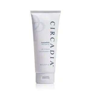 White background with a tube of with, which is 6.7 oz in size
