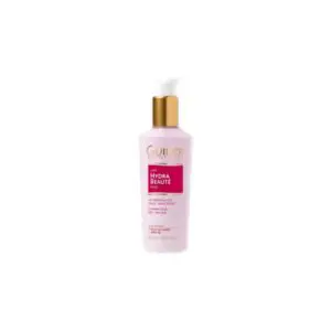 Bottle of Guinot Hydra Beauté Lait de Maquillage, a cleansing milk with a capacity of 150ml