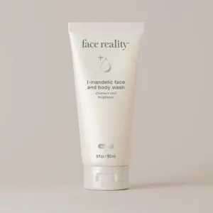 White background with a tube of in the center